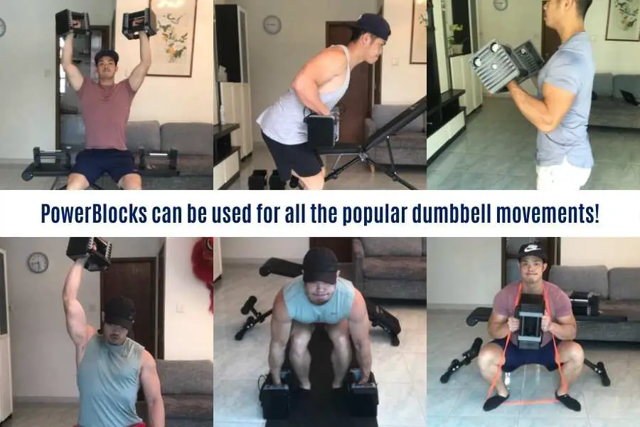 PowerBlock adjustable dumbbells are a cheaper alternative for skinny people to get muscular at home.