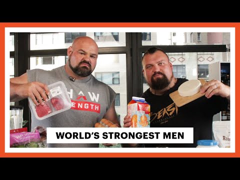 Everything the World&#039;s Strongest Men Eat In a Day | Eat Like | Men&#039;s Health