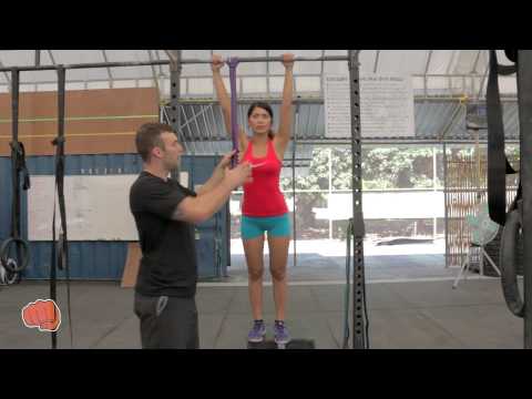 How To Use Resistance Band for Pull Up Progression - WOD Nation coach Barry @ CrossFit Chiang Mai