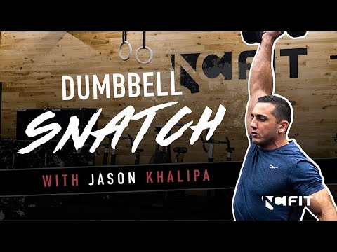 How to Dumbbell Snatch with Jason Khalipa