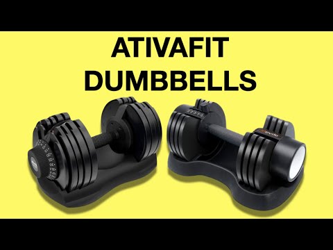 Ativafit Adjustable Dumbbells Review (HOME GYM DUMBBELLS)