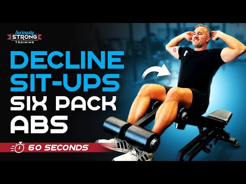 Build Six Pack Abs With Decline Sit Ups [Advanced Technique]