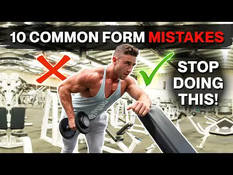 10 Common Form Mistakes in The Gym | Good vs Bad Form | Zac Perna