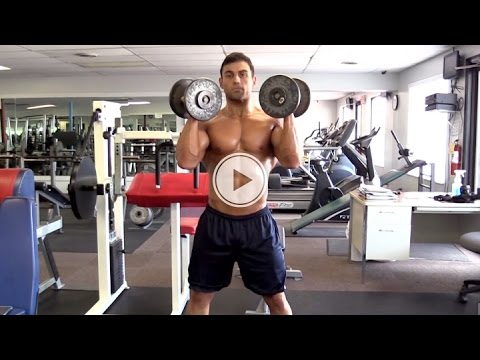 How To Squat Push-Press - Cardio Workout - Fat Burning Workout Tips