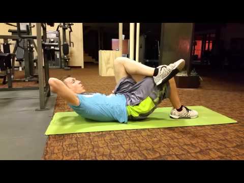 How to do a Rotation crunch - Andy Frisch