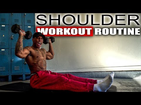 10 MINUTE DUMBBELL SHOULDER WORKOUT