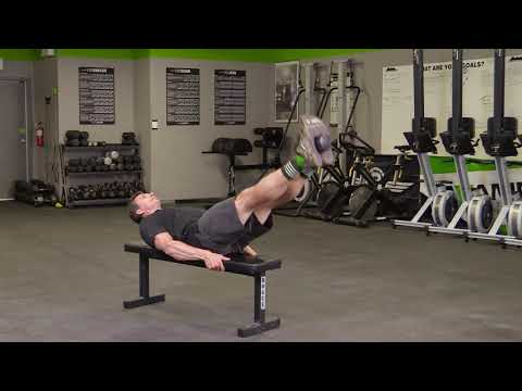 Weighted Leg Raise