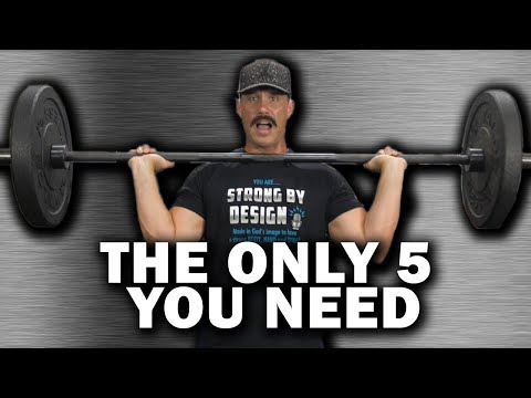 The ONLY 5 Barbell Exercises You Need for Muscle Mass 👌