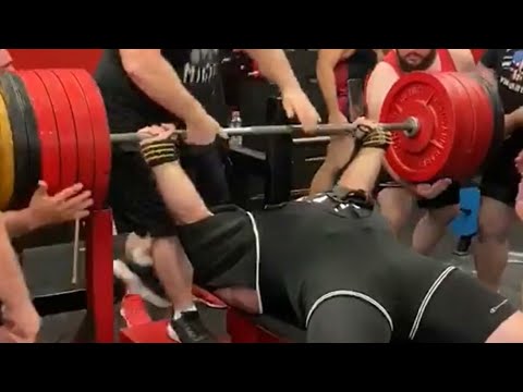 Will Barotti | 1,105 lbs Bench Press