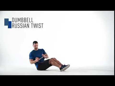Dumbbell Russian Twist