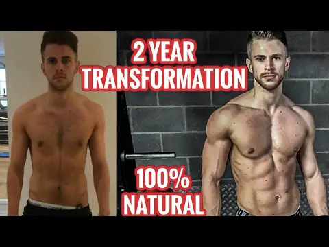 2 Year Natural Body Transformation | From Skinny to Muscular