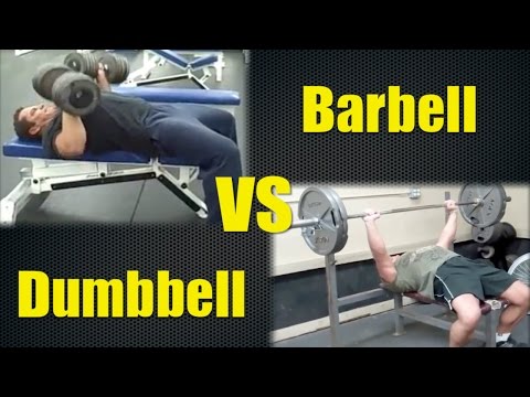 Dumbbell Bench to Barbell Bench Conversion