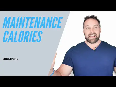 Maintenance Calories