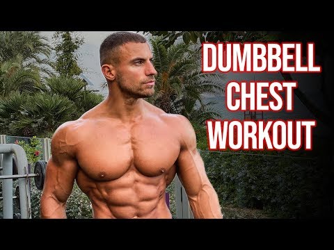 Chest Routine Using ONLY Dumbbells | Home Workout