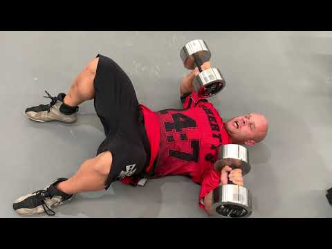 How to perform Dumbbell Floor Press