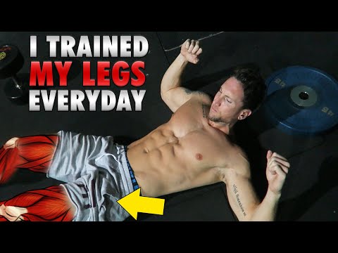 Results Of Training Legs Daily For 30 Days! (LEGS TRANSFORMATION!)