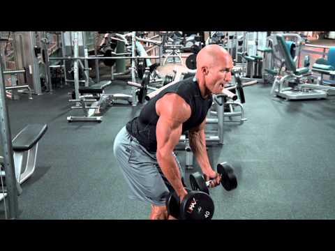 Standing Dumbbell Row