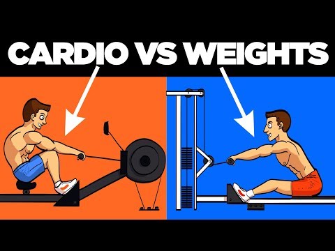 Cardio vs Weights (Best Way to Burn Fat)