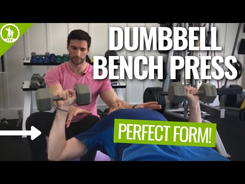 Dumbbell Bench Press - Perfect Form Video Tutorial
