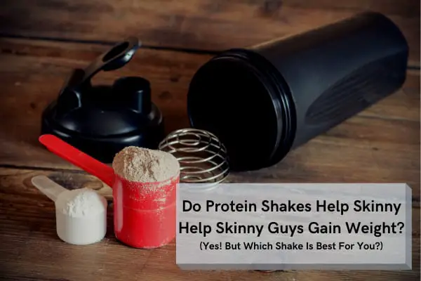do protein shakes help skinny guys gain weight