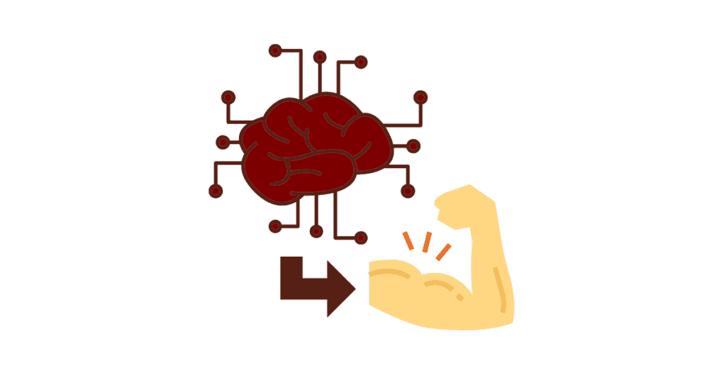 mind to muscle contraction is important to lift weights.