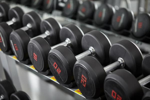 fixed dumbbell sets can be expensive