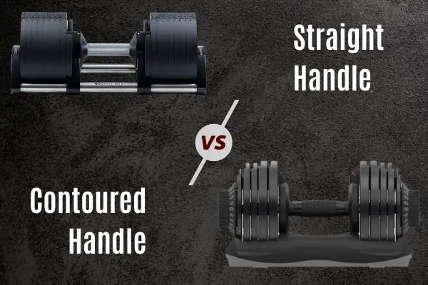 Handle shape is also important when buying adjustable dumbbells