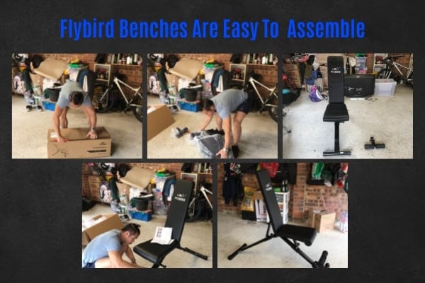 All flybird benches are easy to assemble.