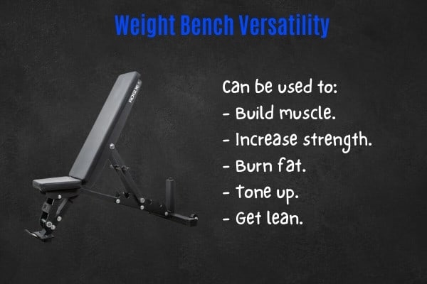 What is a weight bench used for?