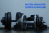 Dumbbell only home gym