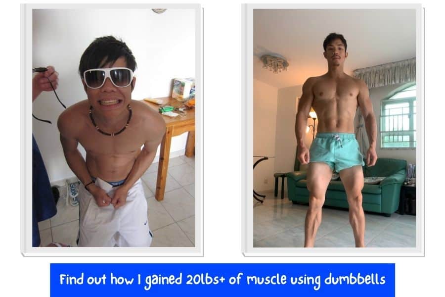 My results from a dumbbell only home gym..