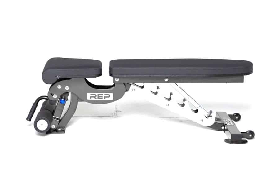 Rep fitness dumbbell gym bench.