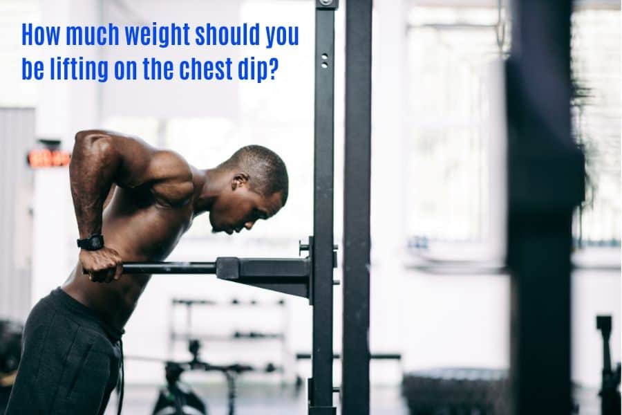 Weighted Dips Standards (male benchmarks)