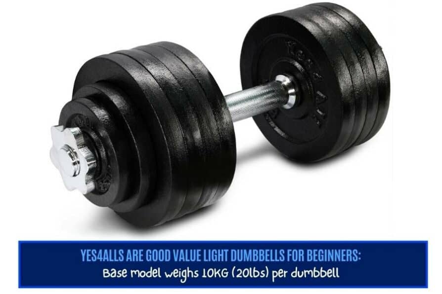5kg/10lb Dumbbells Explained (what they are & how to use them)