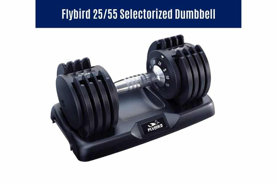Flybird dumbbells are great for women to do HIIT at home.