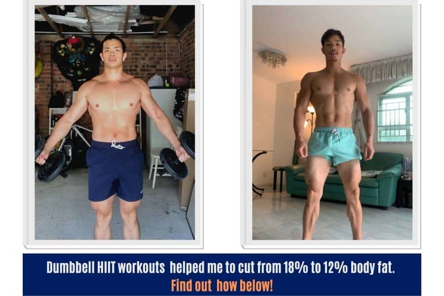 How I effectively lost fat and built muscle using dumbbell HIIT workouts.