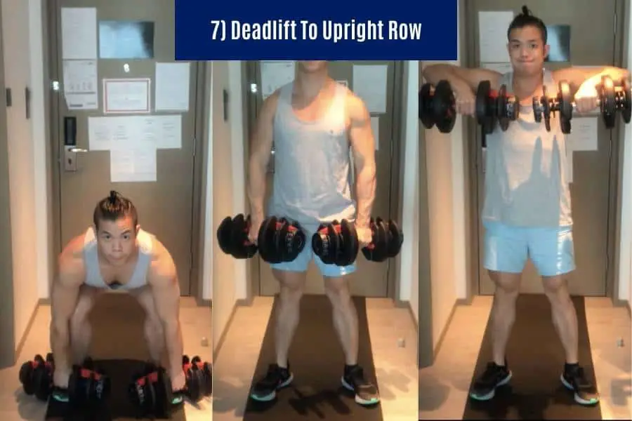 How to do the dumbbell deadlift to row to lose weight, burn fat, and increase muscle definition.