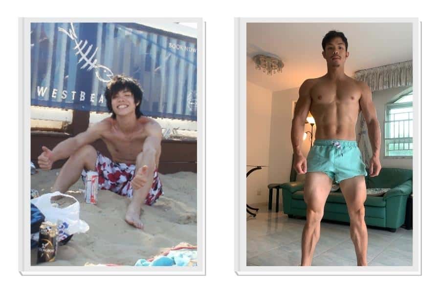 How I used protein shakes to build muscle as a skinny guy.