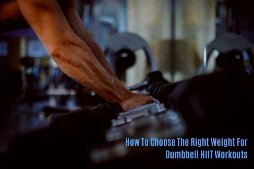 dumbbell weight for HIIT