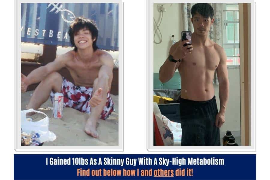How I gained 10lbs (5kg) body weight as a skinny guy with a fast metabolism.