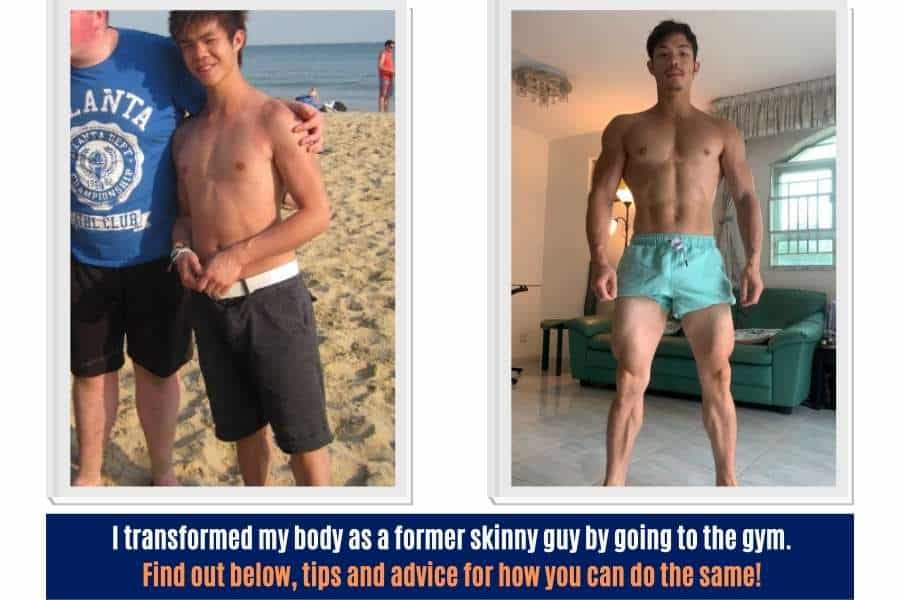 How I transformed my body as a former skinny guy.
