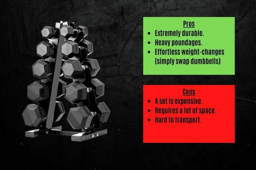 15 Different Dumbbell Types With Benefits And Drawbacks 