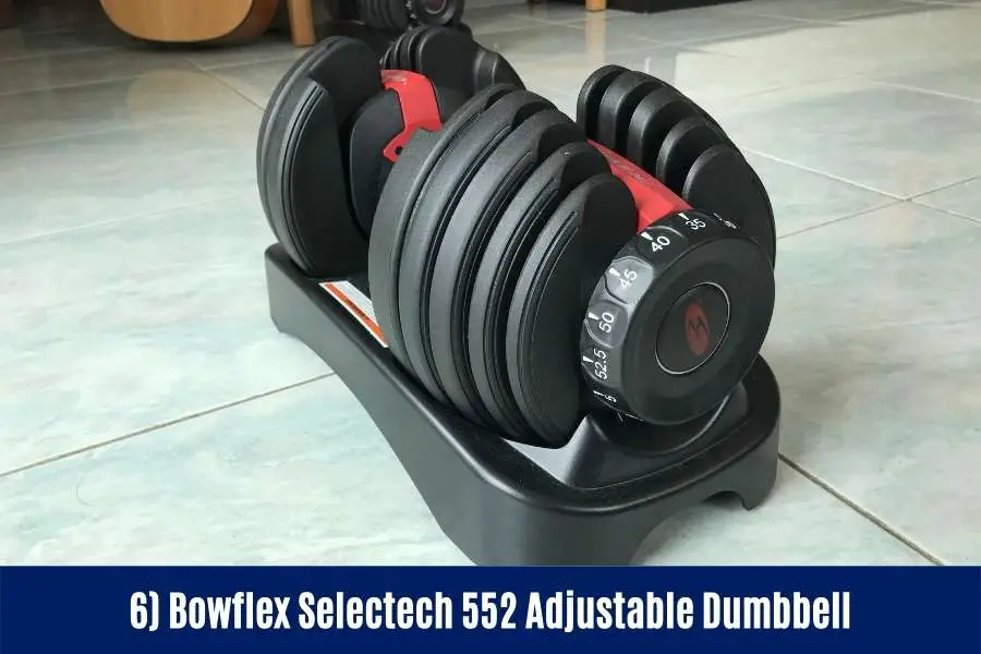 Bowflex selectech 552 dumbbells are a versatile and good all round dumbbell for building nice arms.