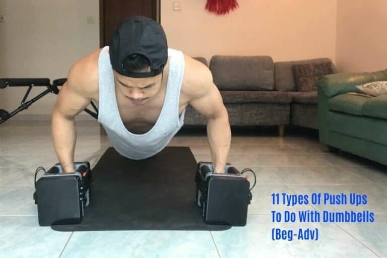 9 Dumbbell PushUp Variations (beginner to advanced)