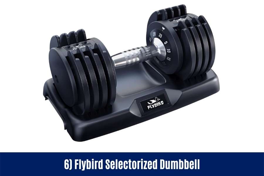 Flybird dumbbells are one of the best beginner selectorized dumbbells to tone muscle and burn fat at home.