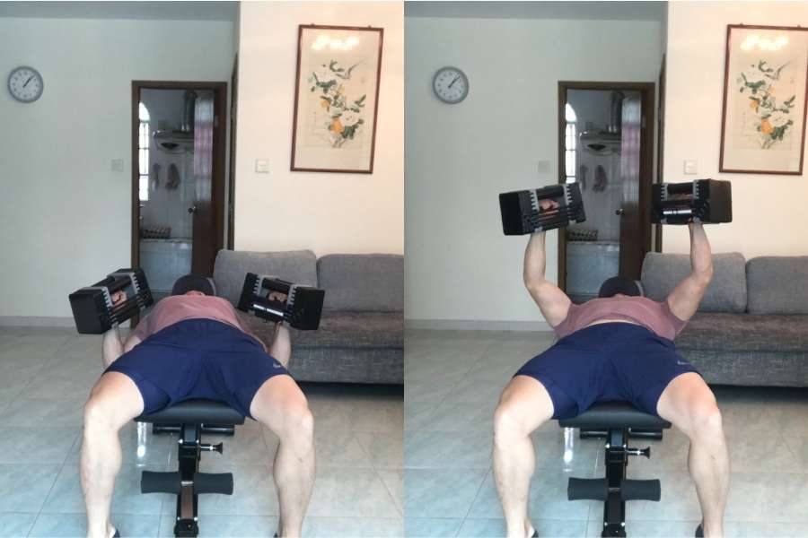 How I use the Powerblock Elite dumbbells to build a full chest.