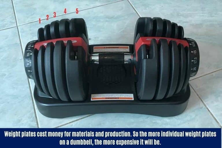 8 Reasons Why Adjustable Dumbbells Are Expensive (examples)