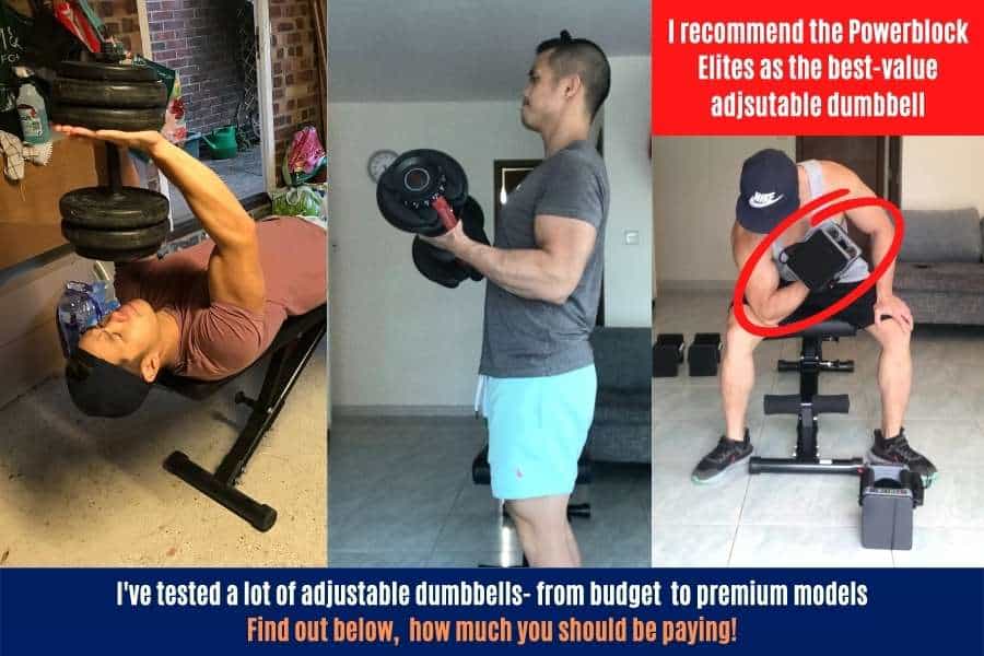 I researched and tested different adjustable dumbbells to find out how much they should cost.