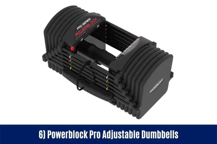 Powerblock pro dumbbells are one of the ebst for guys who need to lift heavy but they are expensive.