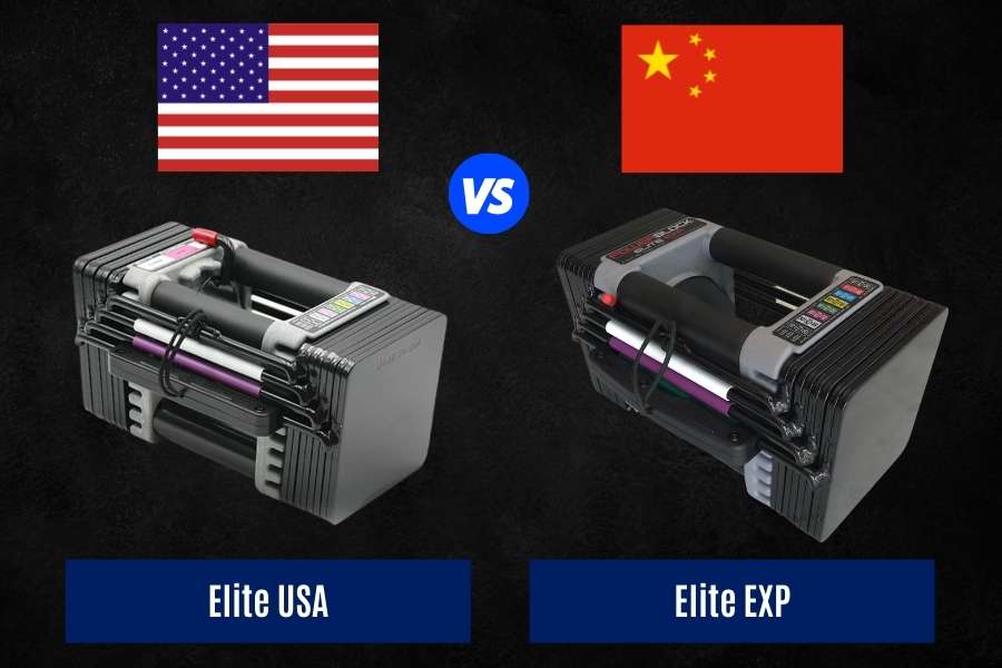 Differences between PowerBlock Elite USA vs Elite EXP made in China.